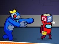 Crewmate vs Rainbow Monster Survival Adventure