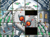 Festive Slider Puzzle: A Spooky Puzzle Game