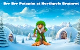 Brr Brr Patapim at Northpole Brainrot Puzzle Adventure Online Game
