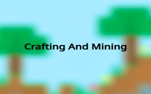 Crafting And Mining: 2D Survival & Building Game Online