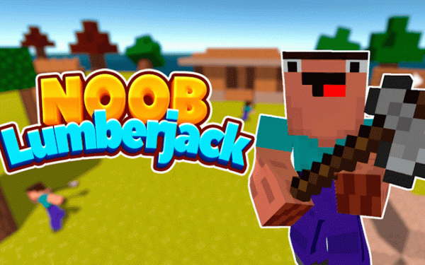 Idle Noob Lumberjack: Farm & Build Simulator Online Game