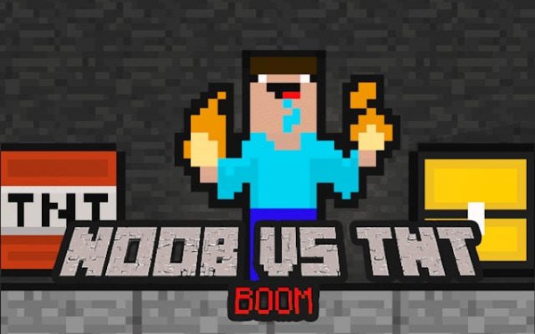 Noob vs TNT Boom: Magic Puzzle Adventure Online Game