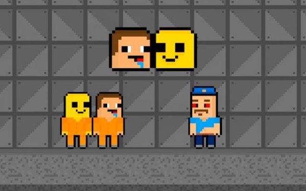 Obby and Noob Barry Prison Escape Online Game