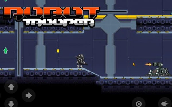 Robot Trooper: Sci-Fi Platformer Action Online Game