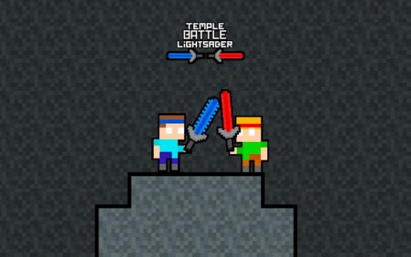 Temple Battle Glow Duel - 2 Player Fun Online Game