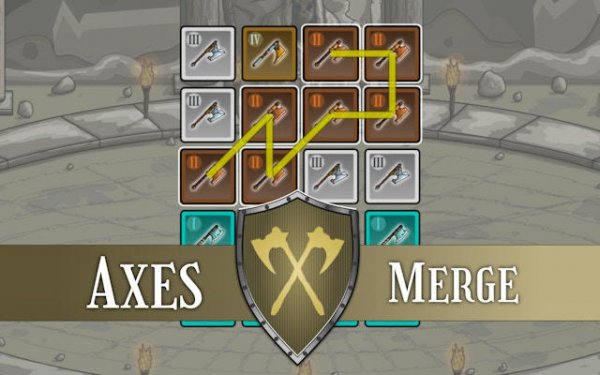 Axes Merge - Match 3 Puzzle Game Online