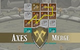 Axes Merge - Match 3 Puzzle Game Online