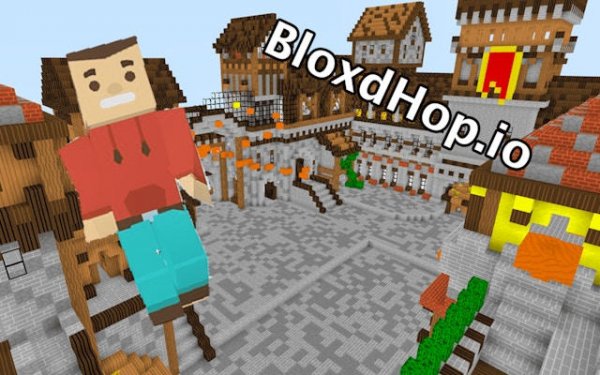 BloxdHop Parkour Obby Game Online