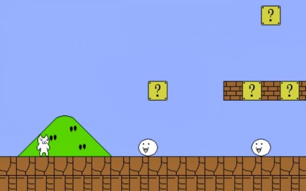 Cat Mario: The Deceitful Platformer Online Game