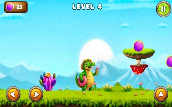 Croco's Celestial Challenge - Space Adventure Game