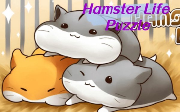 Hamster Life Puzzle - Town Decor Game Online