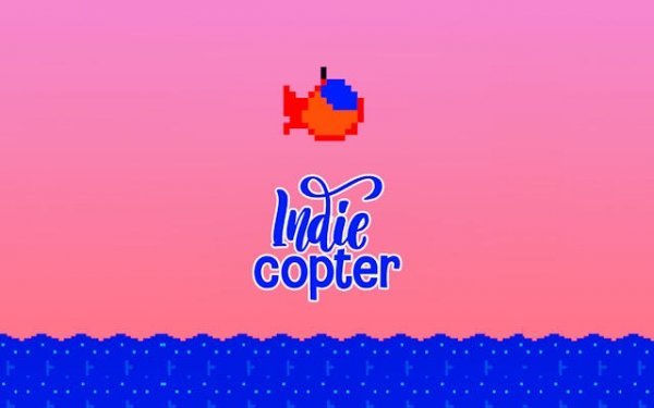 Indie Copter: Flappy Bird Style Arcade Online Game