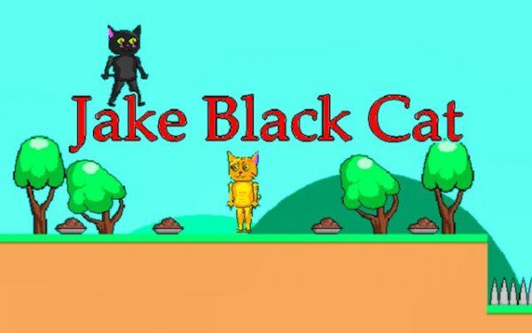 Jake Black Cat: 2D Platformer Adventure Online Game