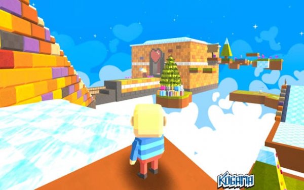 Kogama: Christmas Runner - Festive Race Game Online