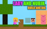 Lady and Nubik: Build and Dig - Cooperative Platformer