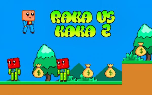 Raka vs Kaka 2: Money Chase Platformer Online Game
