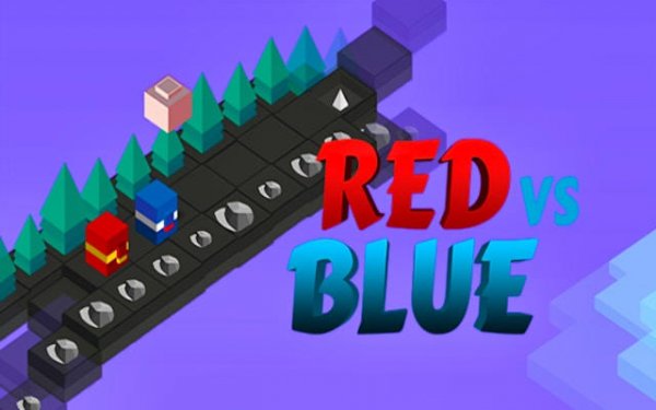 Red VS Blue: Endless Isometric Runner Online Game