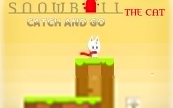 Snowball the Cat: Catch and Go Runner Online Game