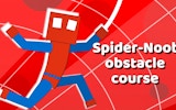 Spider-Noob Obstacle Course Online Game