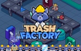 Trash Factory: Raccoon Recycling Adventure Puzzle Game