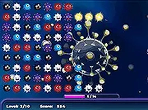 Kill the Virus Online Puzzle Game