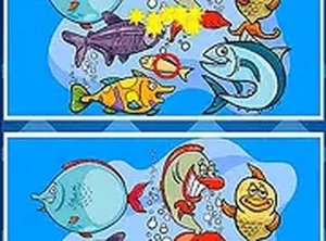 Fish Differences Online Puzzle Game
