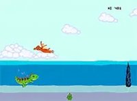 Dino Swim Online Game