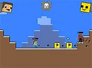 Noob vs Obby Two-Player Battle Game