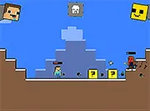 Noob vs Obby Two-Player Battle Game