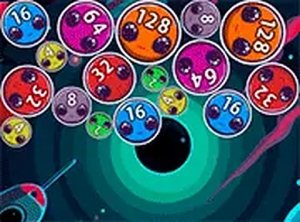 Alien Merge 2048 Online Puzzle Game