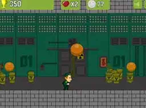 Radioactive Ball Arcade Game