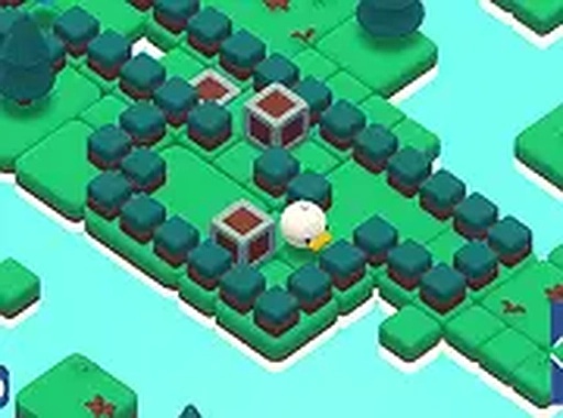 Push the Box 3D Puzzle Game