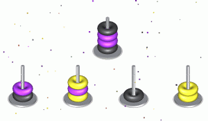 Color Hoops Puzzle Game