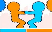 Tug of Heads Wrestling Game